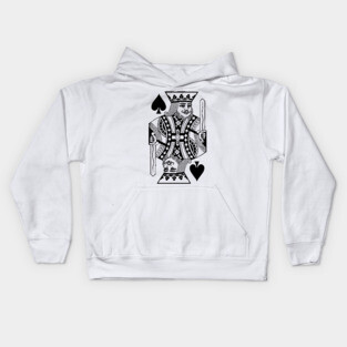 King Of Spades Kids Hoodie