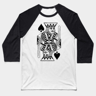 King Of Spades Baseball T-Shirt