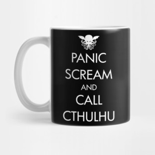Panic Scream Call Cthulhu Mug