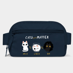 Cats Matter - Funny Science Kitty - Physics Cat Bag