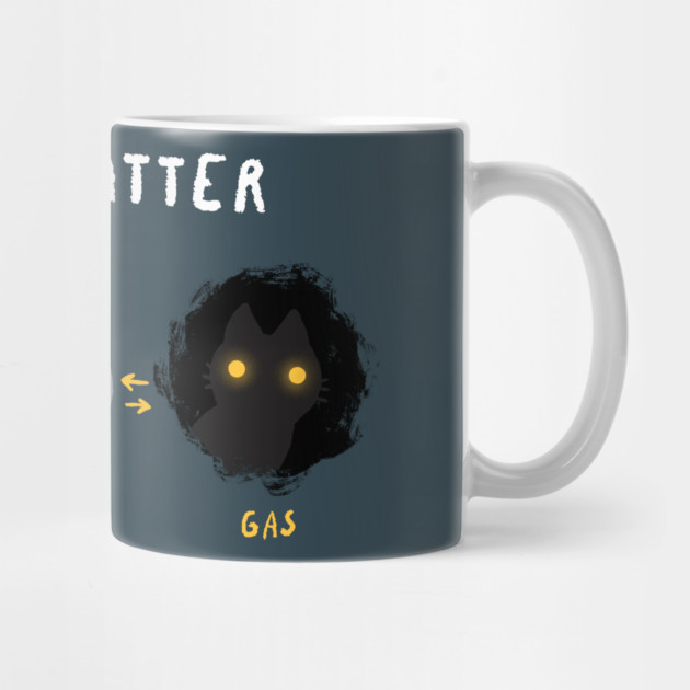 Cats Matter - Funny Science Kitty - Physics Cat by BlancaVidal