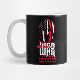 gym warriors motivation Mug