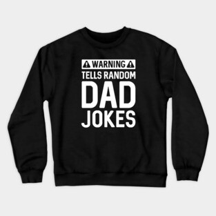 Dad Jokes Crewneck Sweatshirt