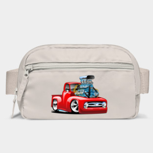 American Classic Hot Rod Pickup Truck Cartoon Bag