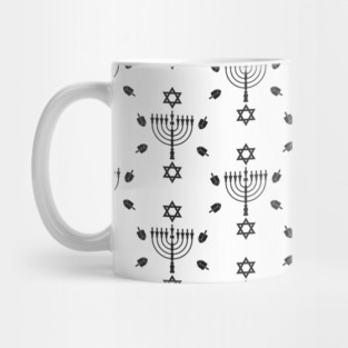 Star of David pattern Mug
