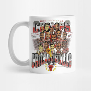 Vintage Chicago Bulls 1991 Championship Shirt Mug