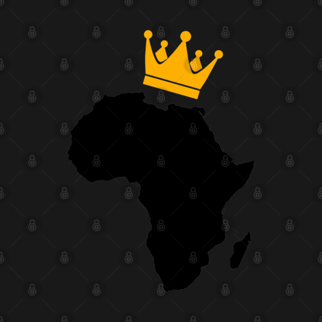African King, African Queen, Africa, Crown by UrbanLifeApparel
