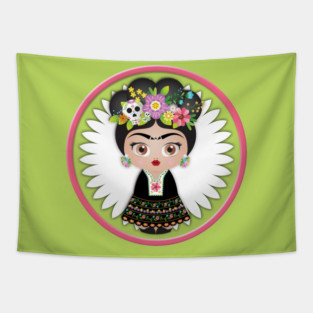 Cute Frida Khalo Tapestry
