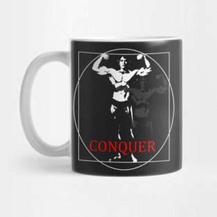 Arnold Schwarzenegger, Conquer Mug