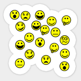 So many smiles Sticker