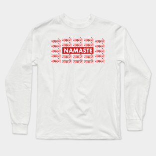 Namaste Long Sleeve T-Shirt