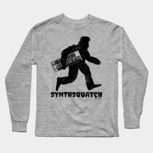 Synthesizer Bigfoot for Synth Player Long Sleeve T-Shirt