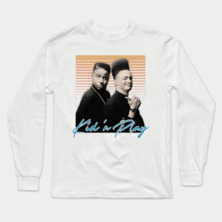 Kid 'N Play 90s Aesthetic Design #2 Long Sleeve T-Shirt