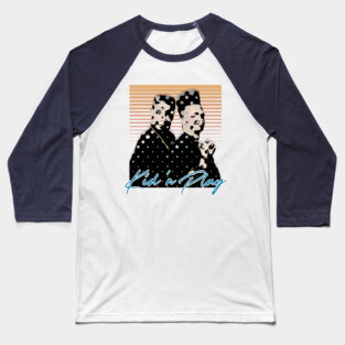 Kid 'N Play 90s Aesthetic Design #2 Baseball T-Shirt