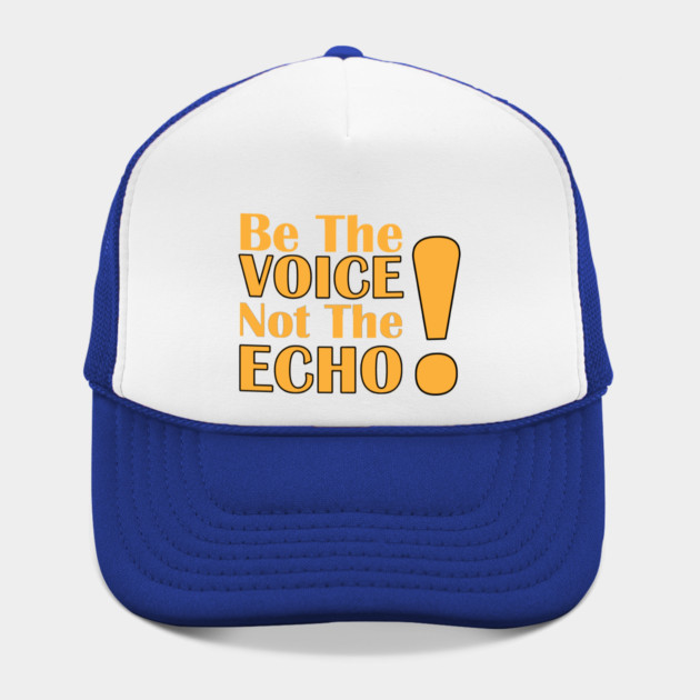 Be the Voice, Not the Echo by C.Code