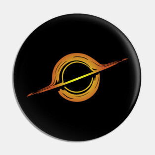Black Hole (Singularity) Pin