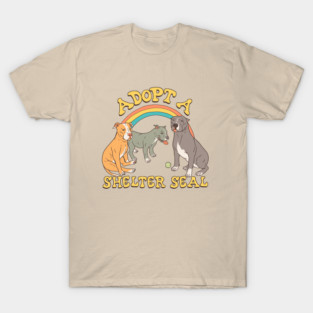 Adopt A Shelter Seal T-Shirt