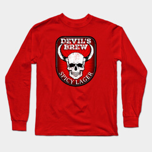 Devil's Brew Spicy Lager Long Sleeve T-Shirt