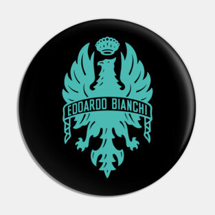Bianchi Bike Logo Pin
