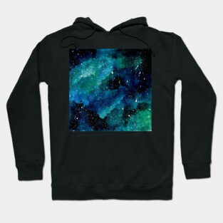 Emerald Galaxy Hoodie