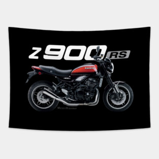 Kawasaki Z900RS 18 red, s Tapestry