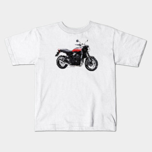 Kawasaki Z900RS 18 red, paint Kids T-Shirt