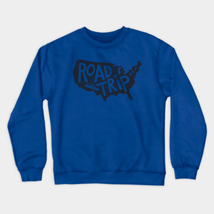 Road Trip USA Crewneck Sweatshirt
