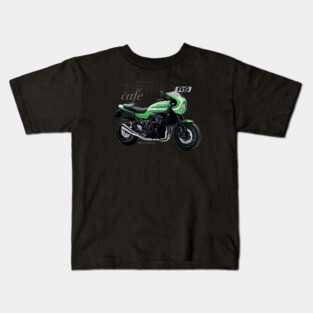 Kawasaki Z900RS Cafe 18 green, sa Kids T-Shirt