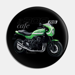 Kawasaki Z900RS Cafe 18 green, sa Pin