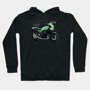 Kawasaki Z900RS Cafe 18 green, sa Hoodie