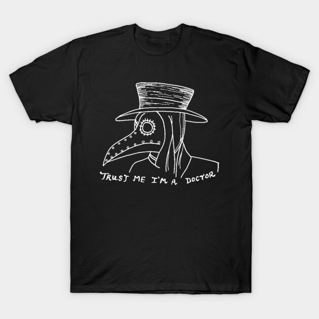 Plague Doctor T-Shirt by Geektopia