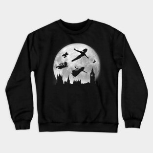 Full moon over London Crewneck Sweatshirt