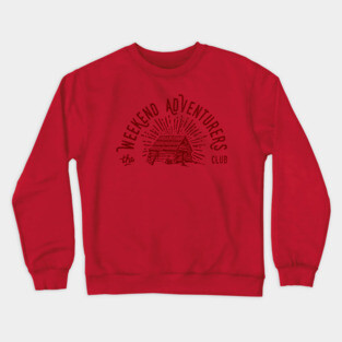 Weekend Adventurers Club Crewneck Sweatshirt