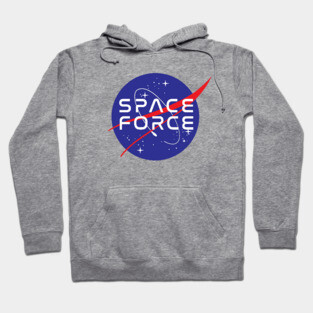 SPACE FORCE NASA logo Hoodie