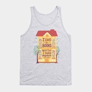 Lived in books Tank Top