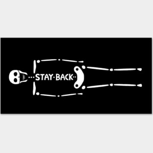 STAY BACK Posters and Art