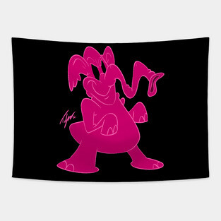 Pink Elephant Tapestry