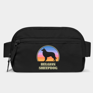 Belgian Sheepdog Vintage Sunset Dog Bag
