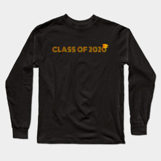 golden class of 2020 Long Sleeve T-Shirt