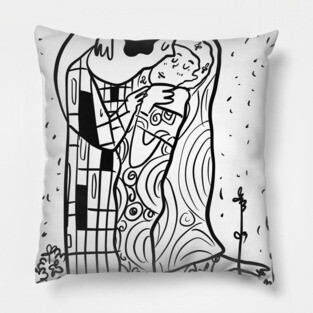 Kiss Kiss.PNG Pillow