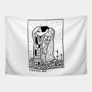 Kiss Kiss.PNG Tapestry