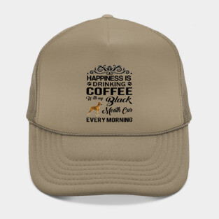 Coffee with Black Mouth Cur Hat