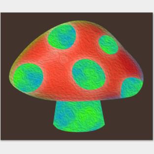 Mushroom Posters and Art