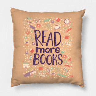 Read more books Pillow