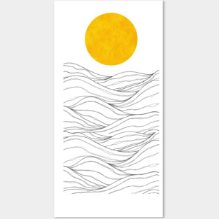 The outline seas Posters and Art