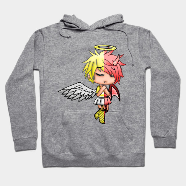 HOT Hoodie Deals Half Demon Half Angel Hoodie Gacha Life Half
