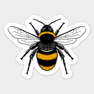 Worker Bee Symbol - Manchester Bee Magnet