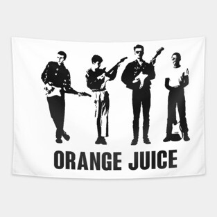 Orange Juice Tapestry