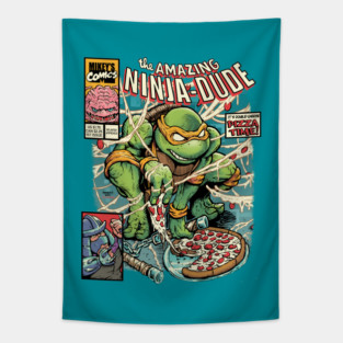 Amazing Ninja Dude Tapestry