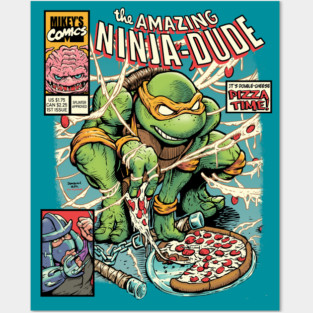 Amazing Ninja Dude Posters and Art